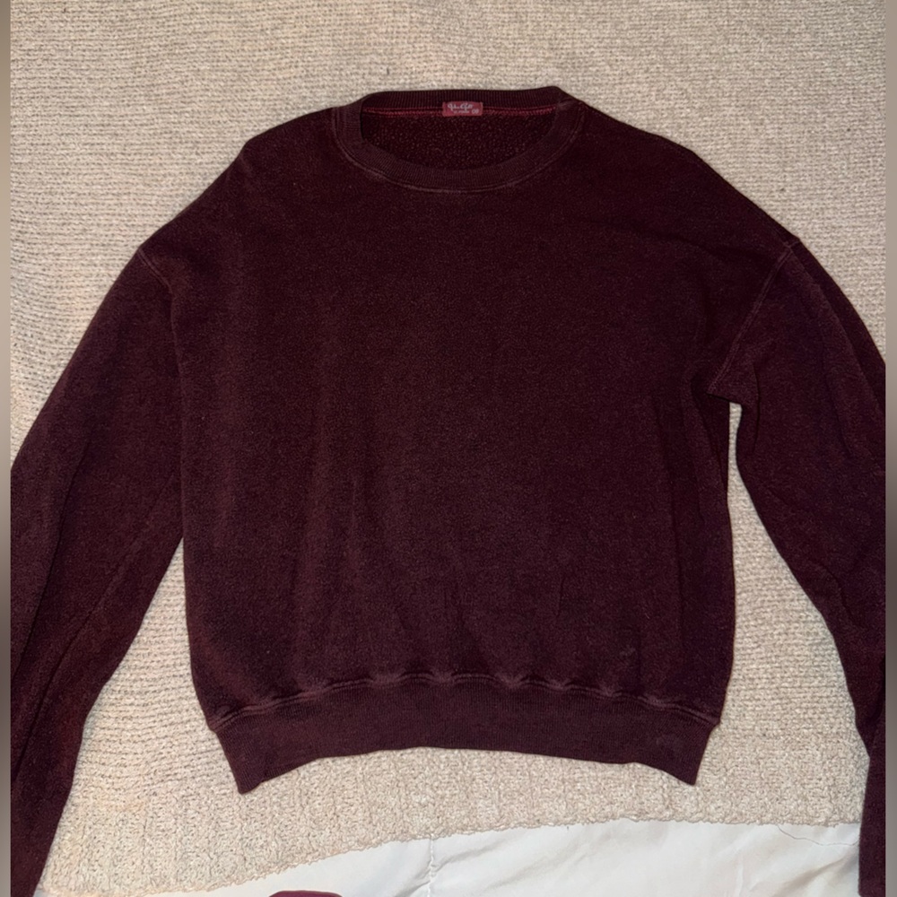 Brandy Melville Burgundy Sweater